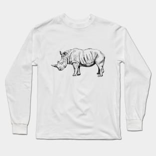 Rhinoceros Long Sleeve T-Shirt